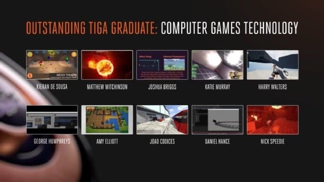 Graduate of the Year: Computer Games Technology