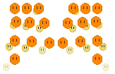 Completed water molecule sprites