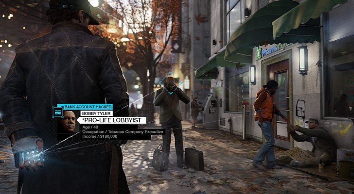 Watch Dogs NPC details